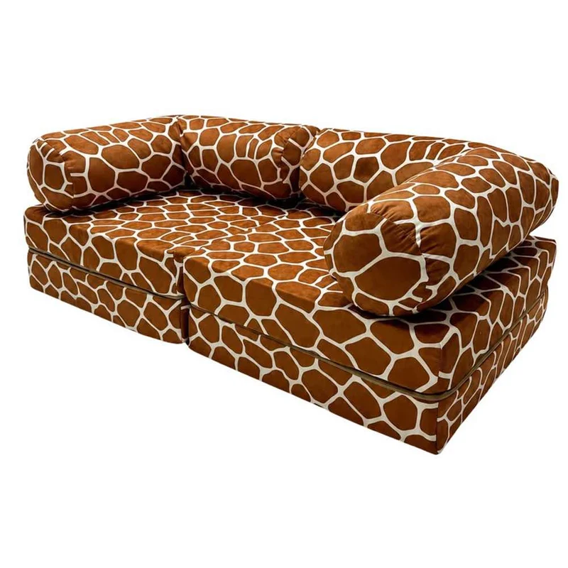 Spielsofa HoneyHug Giraffe, 142 x 71 x 25 cm, modular