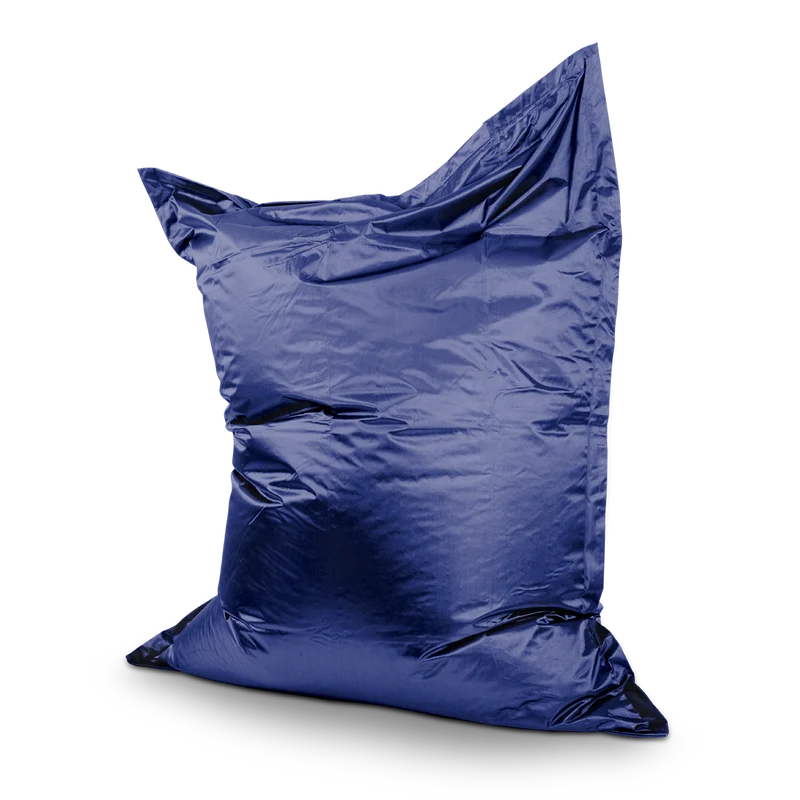 Sitzsack Metallic in Saphir