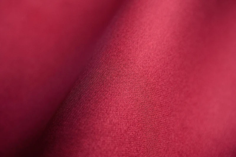 Sitzsack Metallic in Rubin-Rot