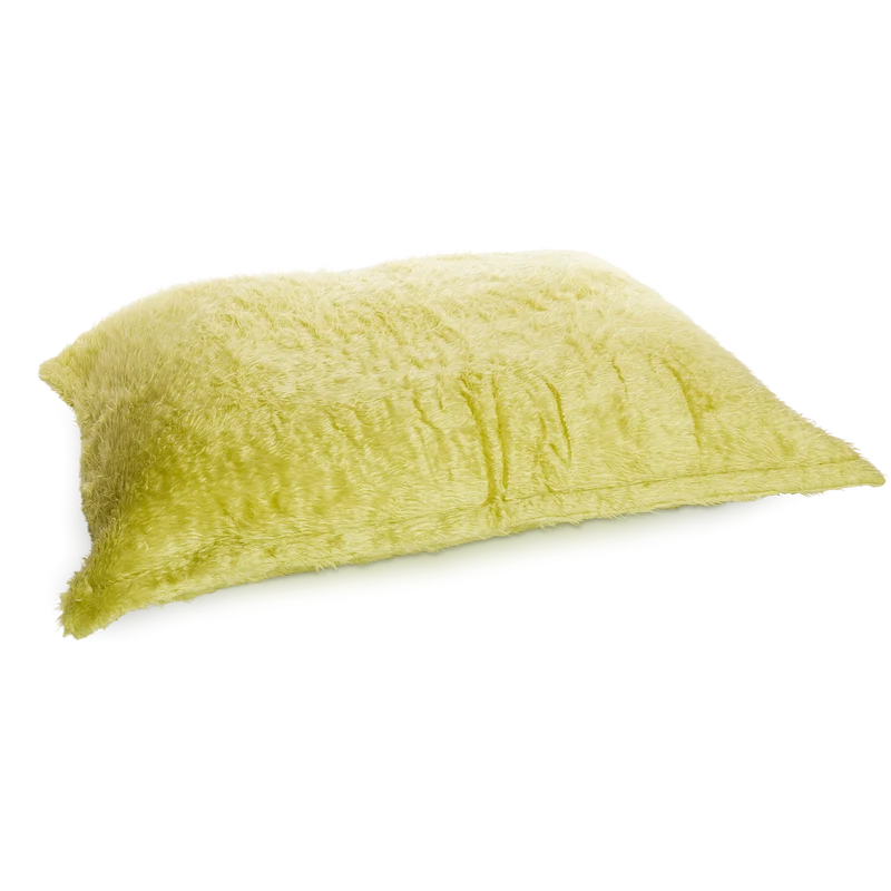 Sitzsack Flokati in Grün