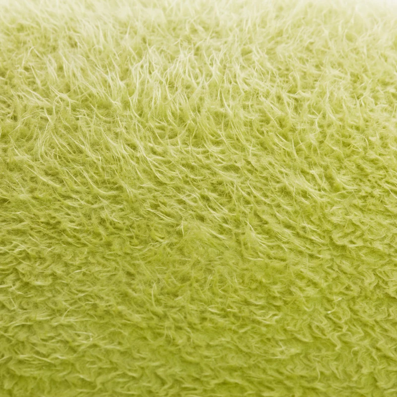 Sitzsack Flokati in Grün