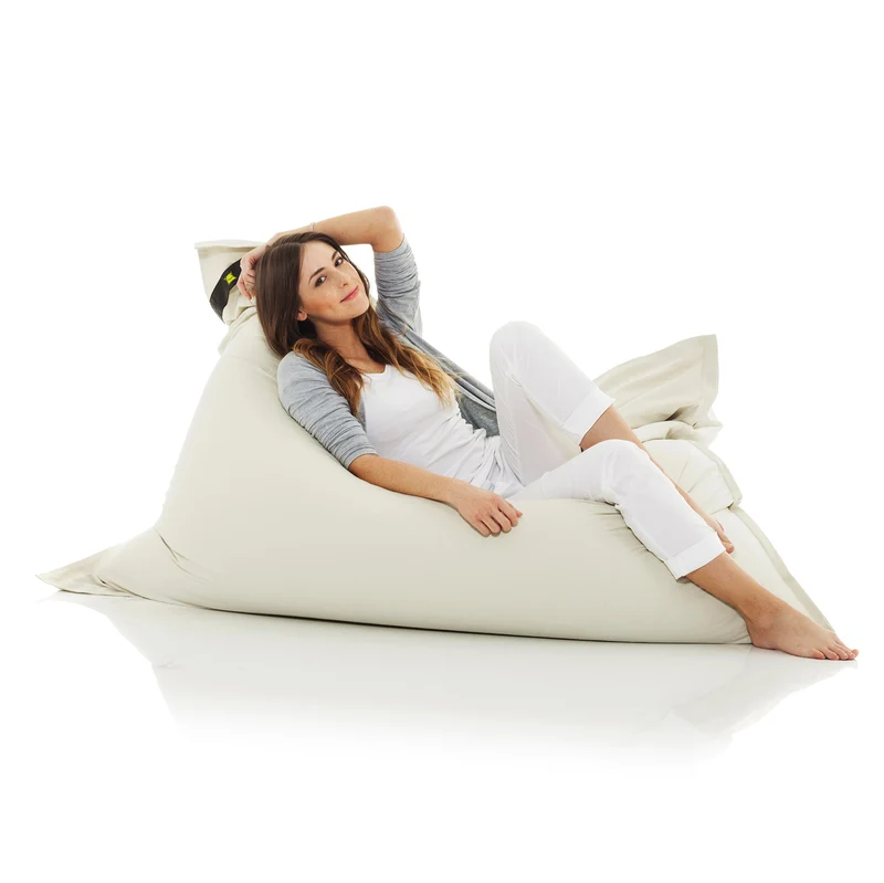 Cotton Sitzsack in Beige