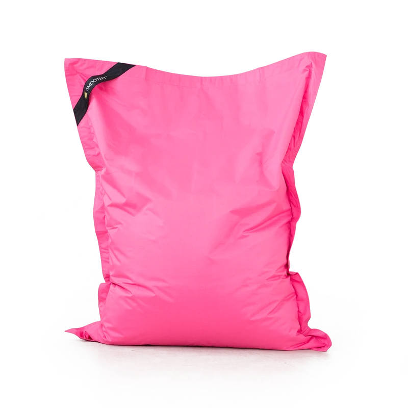 Smoothy Sitzsack - Kinder Sitzkissen - Neon Pink-Rosa