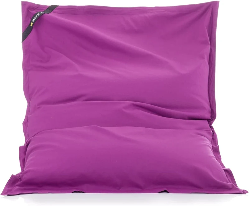 Smoothy Classic Cotton Sitzsack 400L – Amethyst-Lila – XXL Sitzkissen