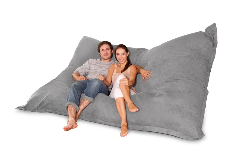 XXXXL Sitzsack in Grau