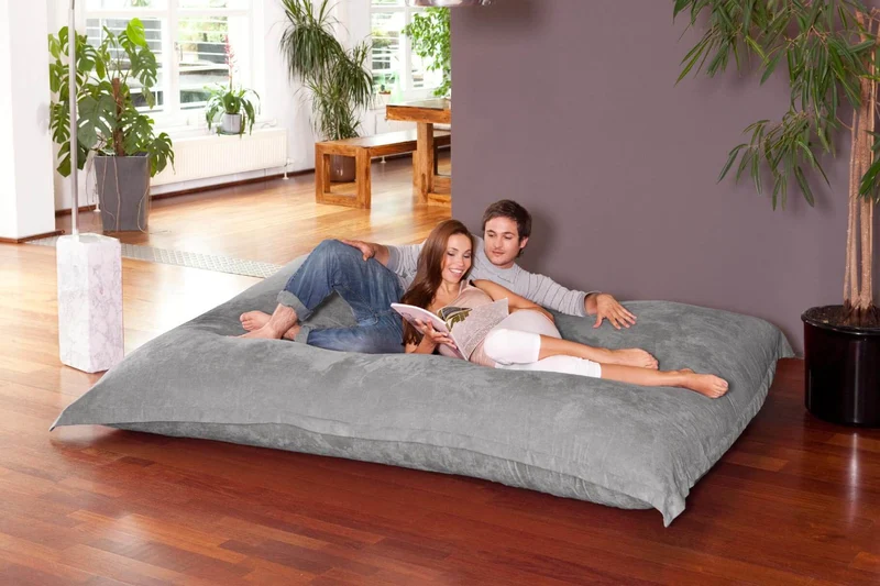XXXXL Sitzsack in Grau
