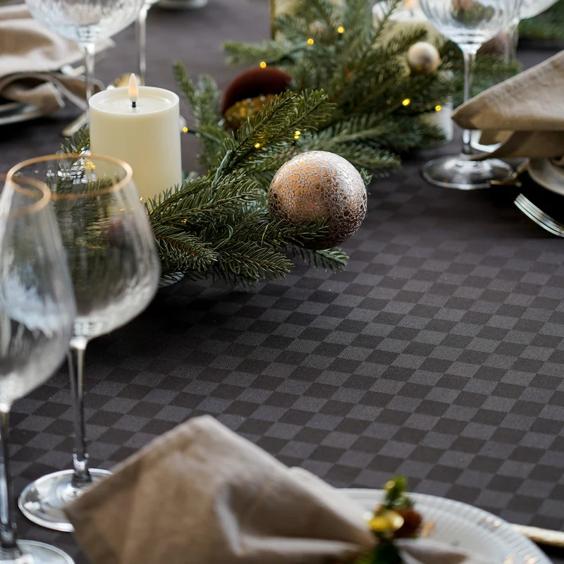 Weihnachtskugel mit Flockprint, 6 Stk.