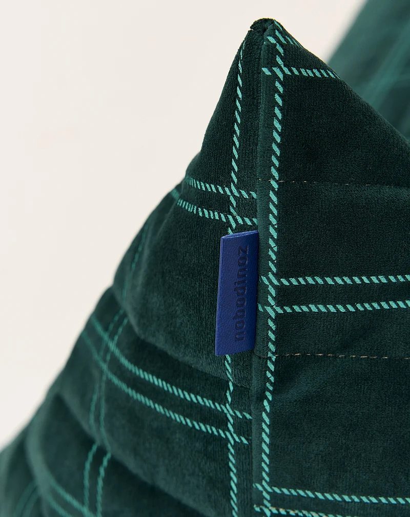 Long beanbag - kid size - Oasis Eco-velvet