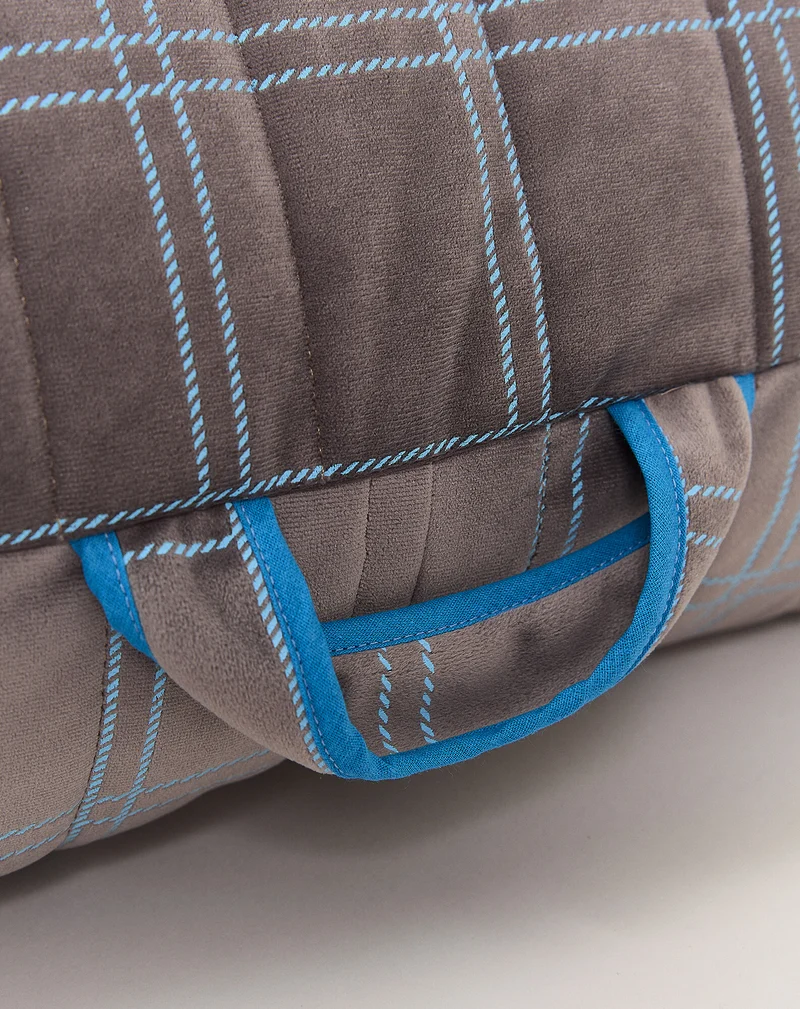 Long beanbag - kid size - Oasis Eco-velvet