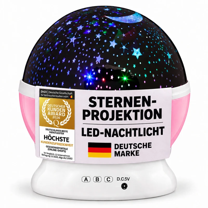 LED Sternenhimmel Projektor - Nachtlicht für Kinder - Einschlafhilfe