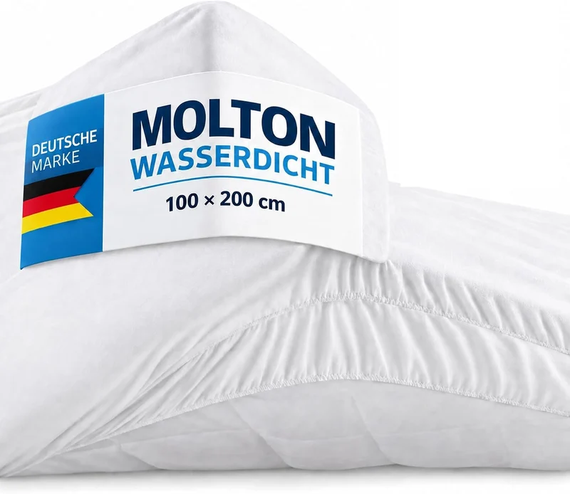 Molton Matratzenschoner 140x200cm - Wasserdichte Betteinlage