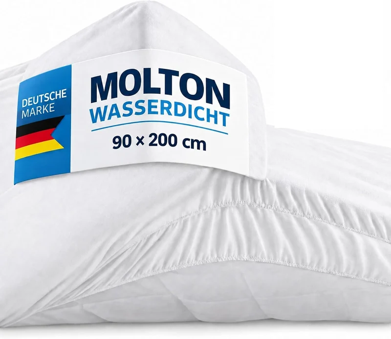 Molton Matratzenschoner 140x200cm - Wasserdichte Betteinlage