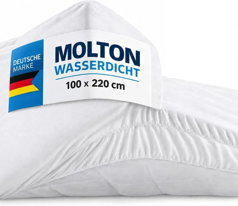 Molton Matratzenschoner 140x200cm - Wasserdichte Betteinlage