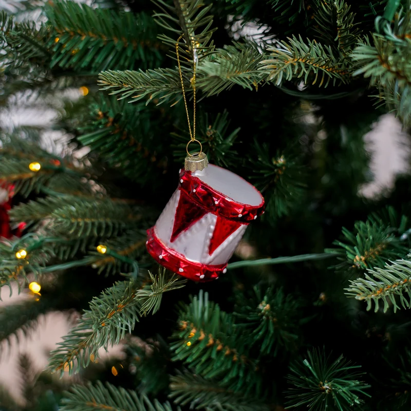 Trommel-Weihnachtsanhänger