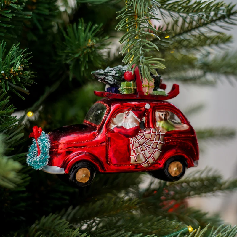 Weihnachtsauto Weihnachtskugel