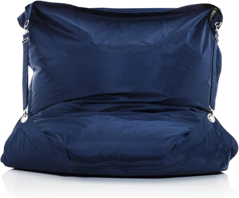 SMOOTHY Sitzsack XXL - Robustes Outdoor Sitzkissen - Mitternachts-Blau