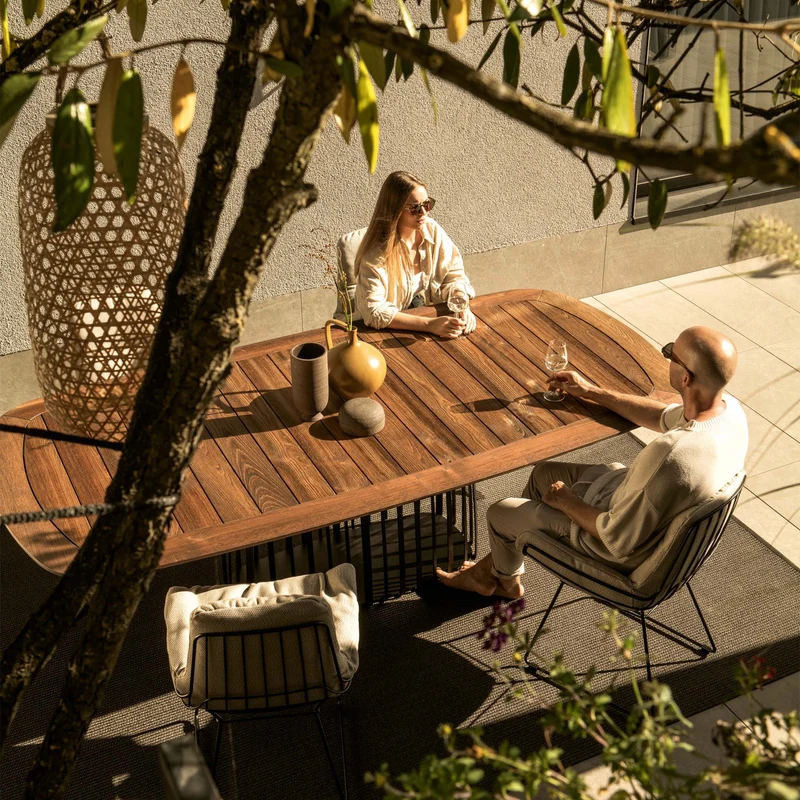 Janua Outdoor Tisch | BC 07 Basket Holz