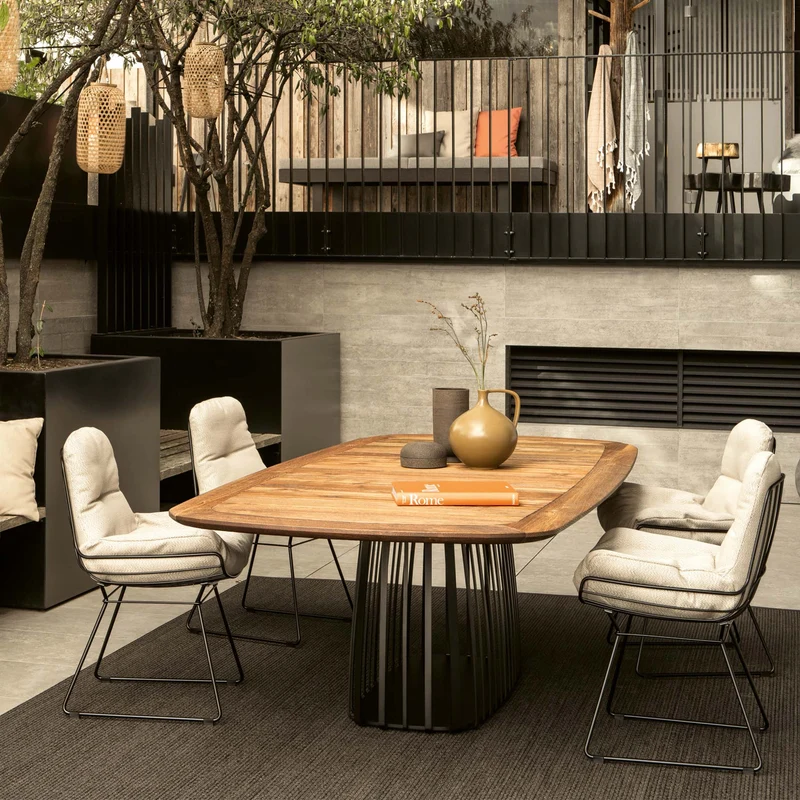 Janua Outdoor Tisch | BC 07 Basket Holz