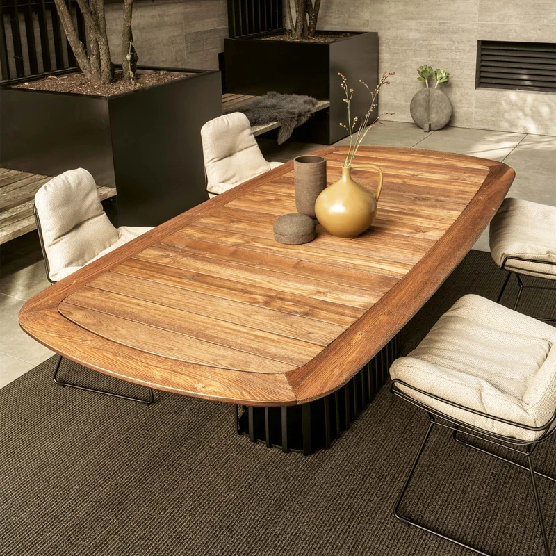 Janua Outdoor Tisch | BC 07 Basket Holz