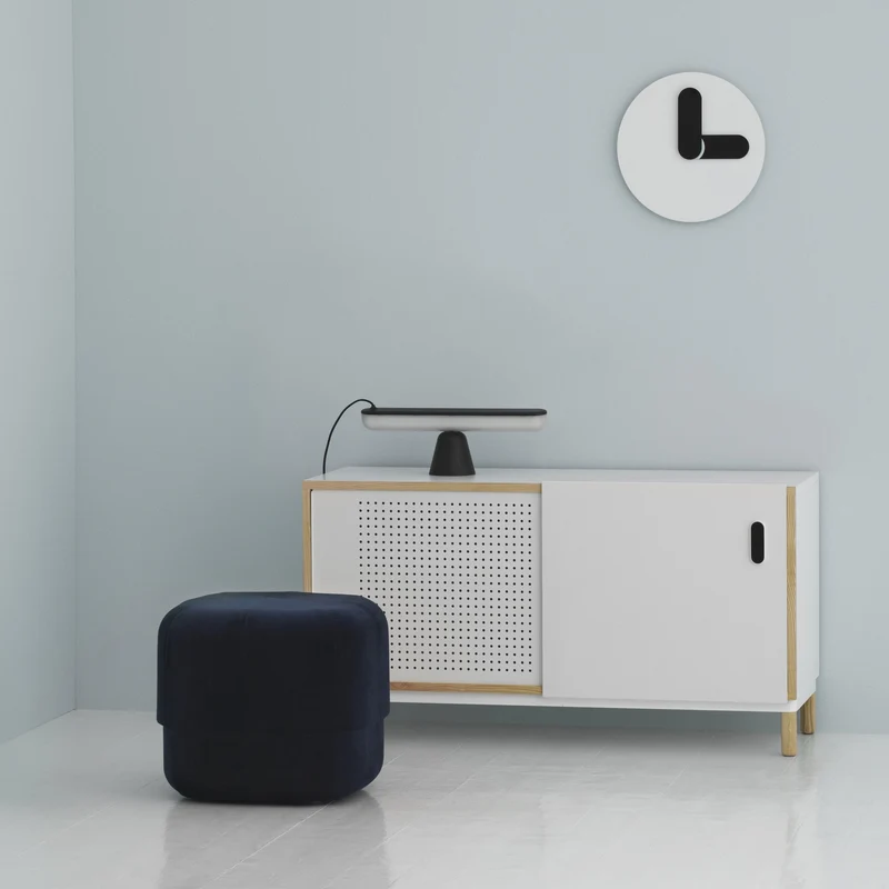 Pouf en velours 46 cm bleu foncé Circus foncé bleu - Normann Copenhagen