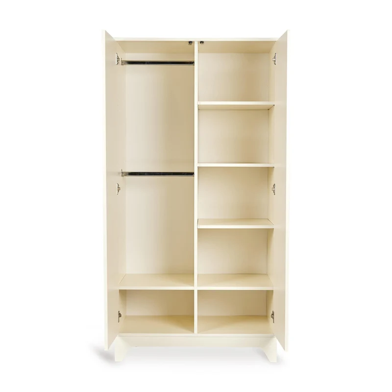 Kleiderschrank Tsugi 2-Türig