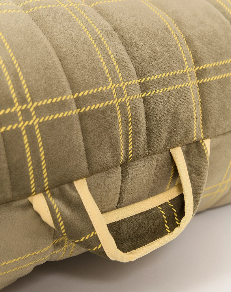 Long beanbag - kid size - Oasis Eco-velvet