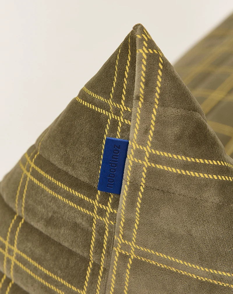 Long beanbag - kid size - Oasis Eco-velvet