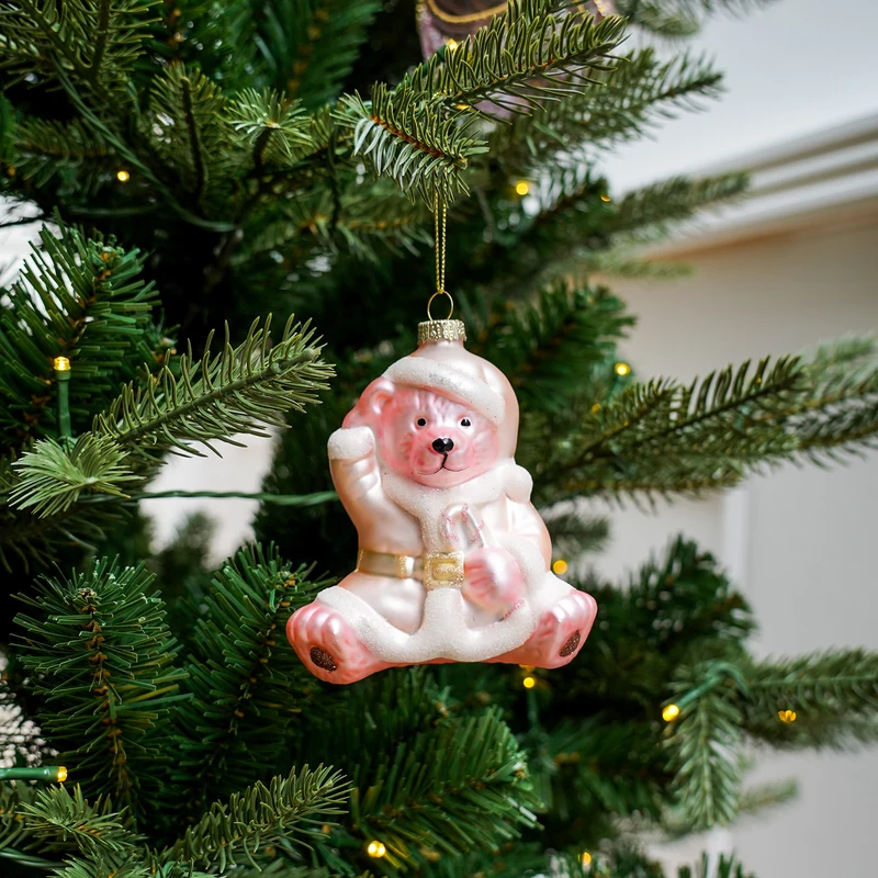 Teddy-Weihnachtskugel