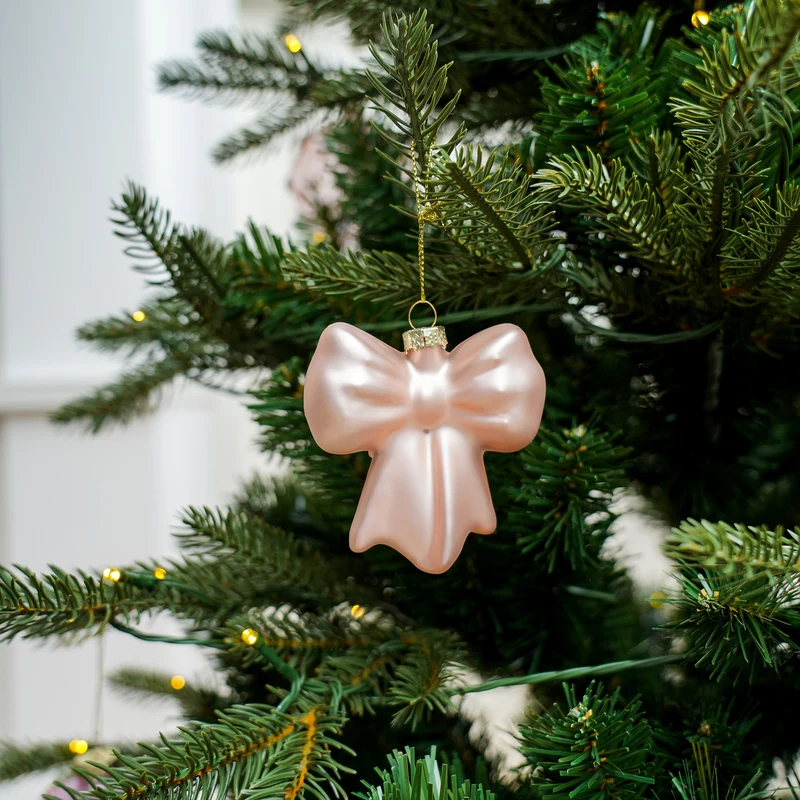 Schleifen-Weihnachtskugel