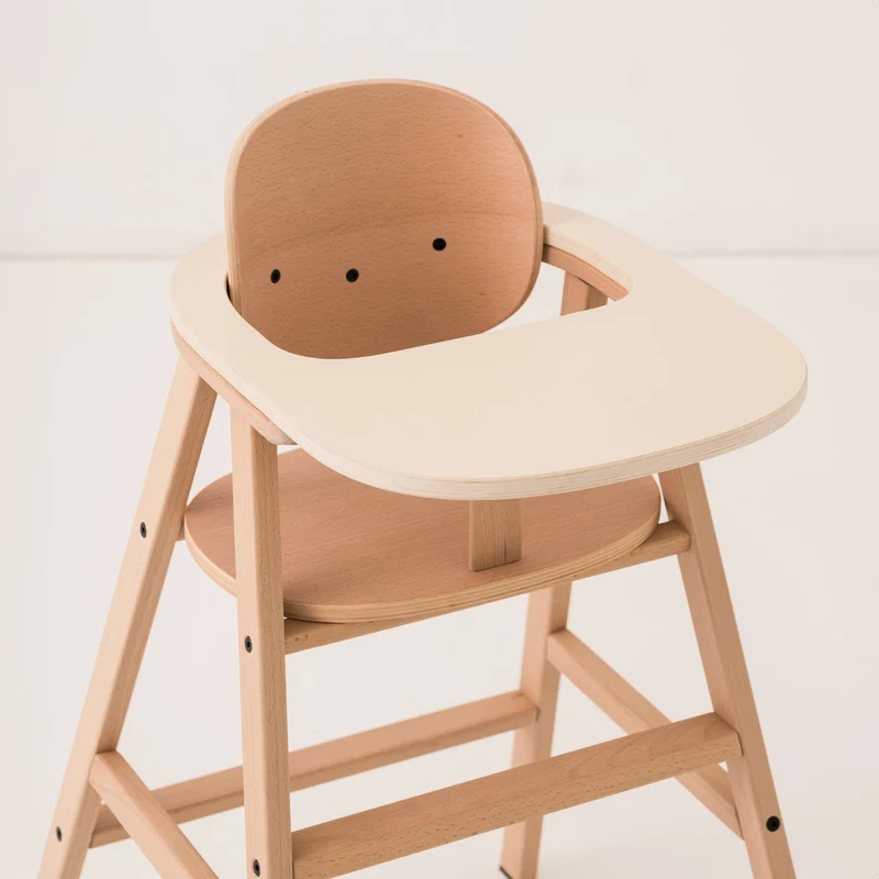 Plateau pour chaise haute en bois contreplaqué 47 x 35 x 2 cm Growing Green - Nobodinoz