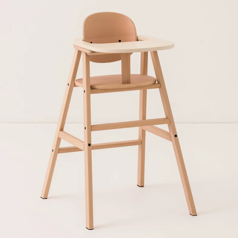 Plateau pour chaise haute en bois contreplaqué 47 x 35 x 2 cm Growing Green - Nobodinoz
