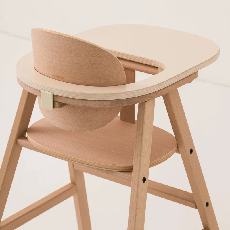 Plateau pour chaise haute en bois contreplaqué 47 x 35 x 2 cm Growing Green - Nobodinoz