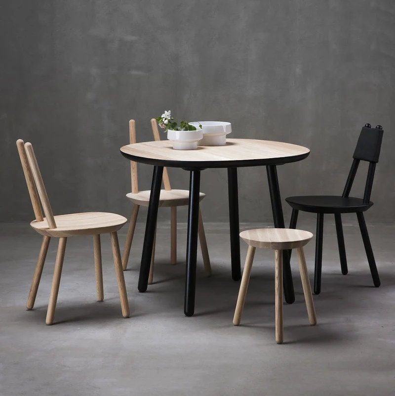 Chaise grise Naïve - Emko