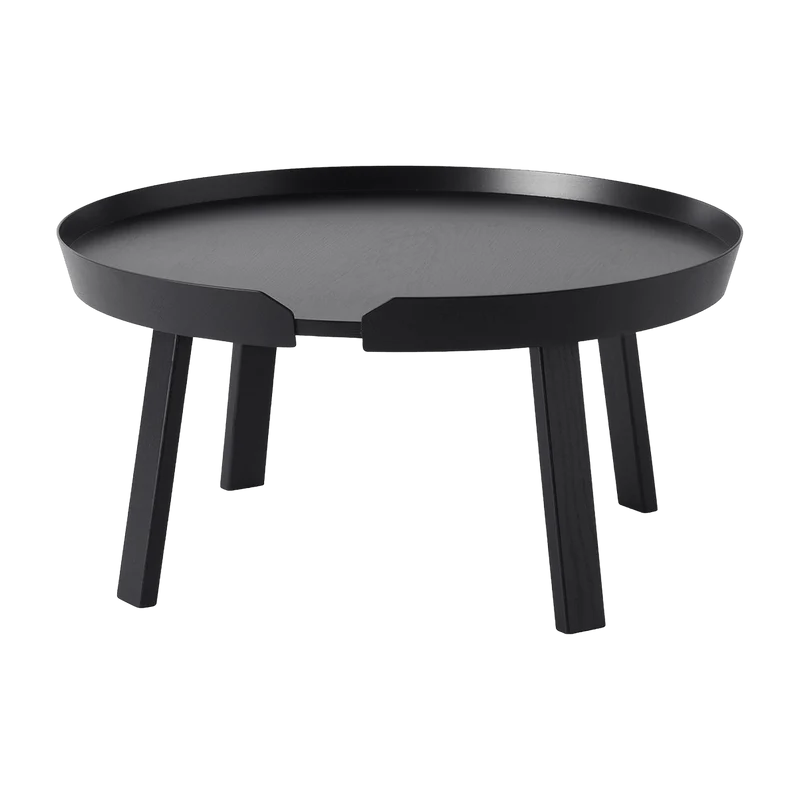 Table basse noire 72 cm Around - Muuto