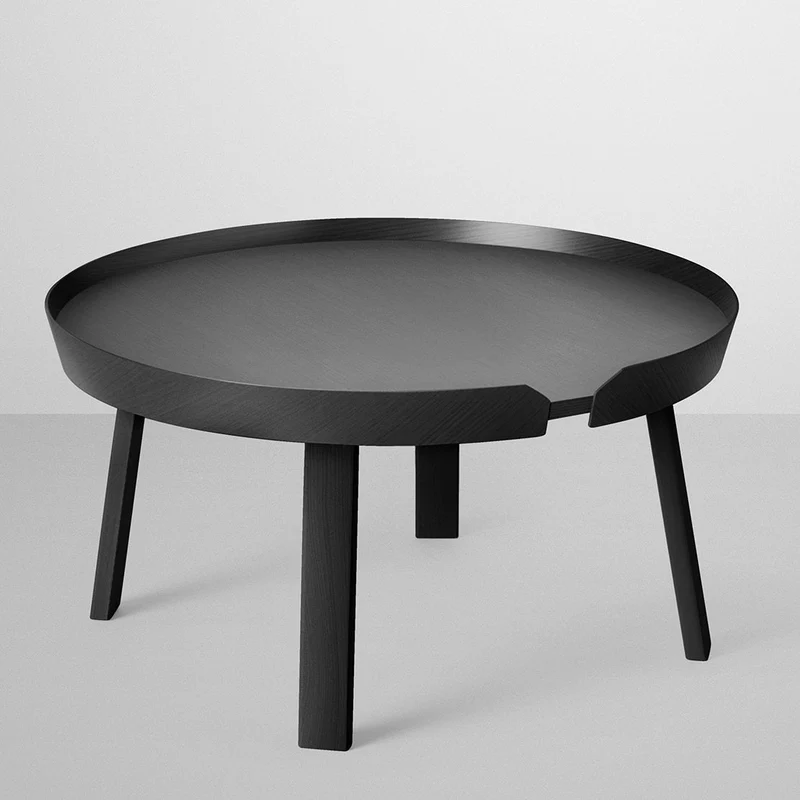 Table basse noire 72 cm Around - Muuto
