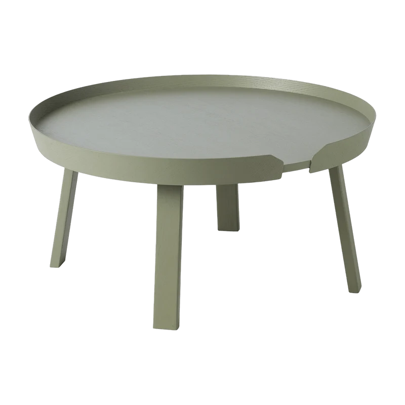 Table basse vert d'eau 72 cm Around - Muuto