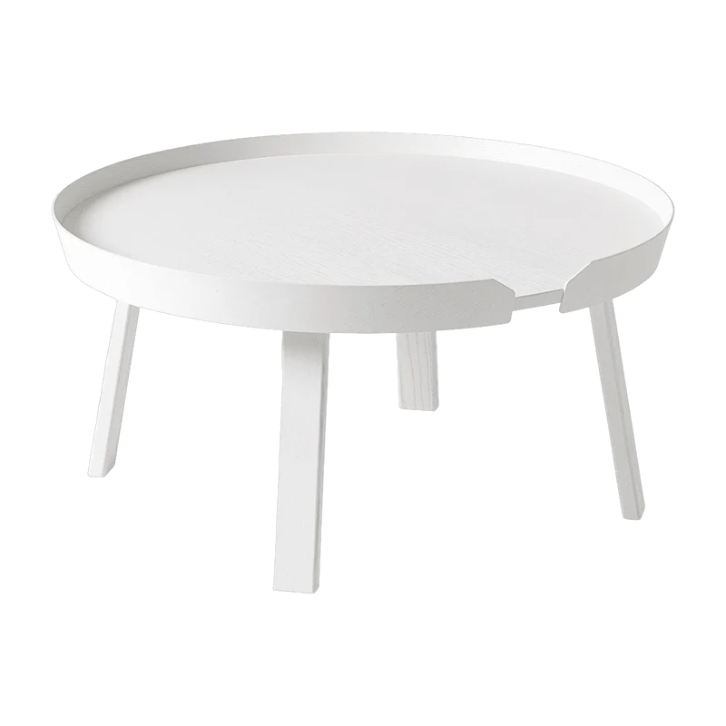 Table basse blanche 72 cm Around - Muuto