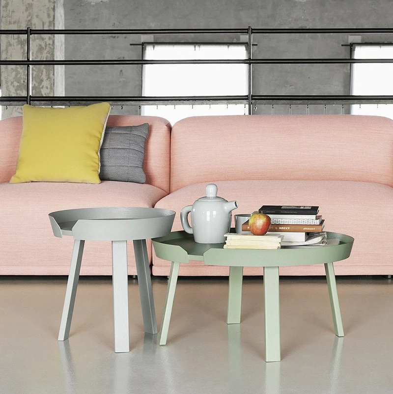 Table basse blanche 72 cm Around - Muuto