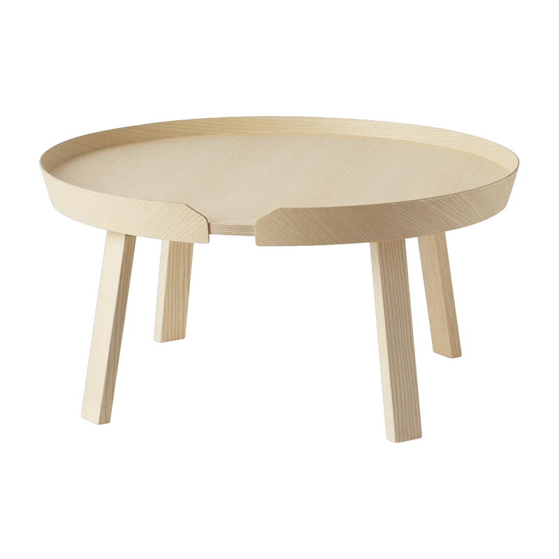 Table basse frêne 72 cm Around - Muuto