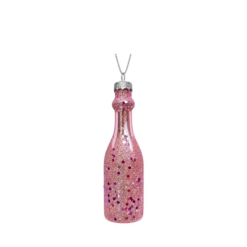 Champagner-Weihnachtskugel