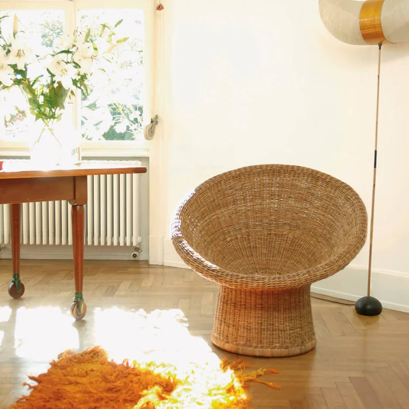 E10 Rattan Loungesessel