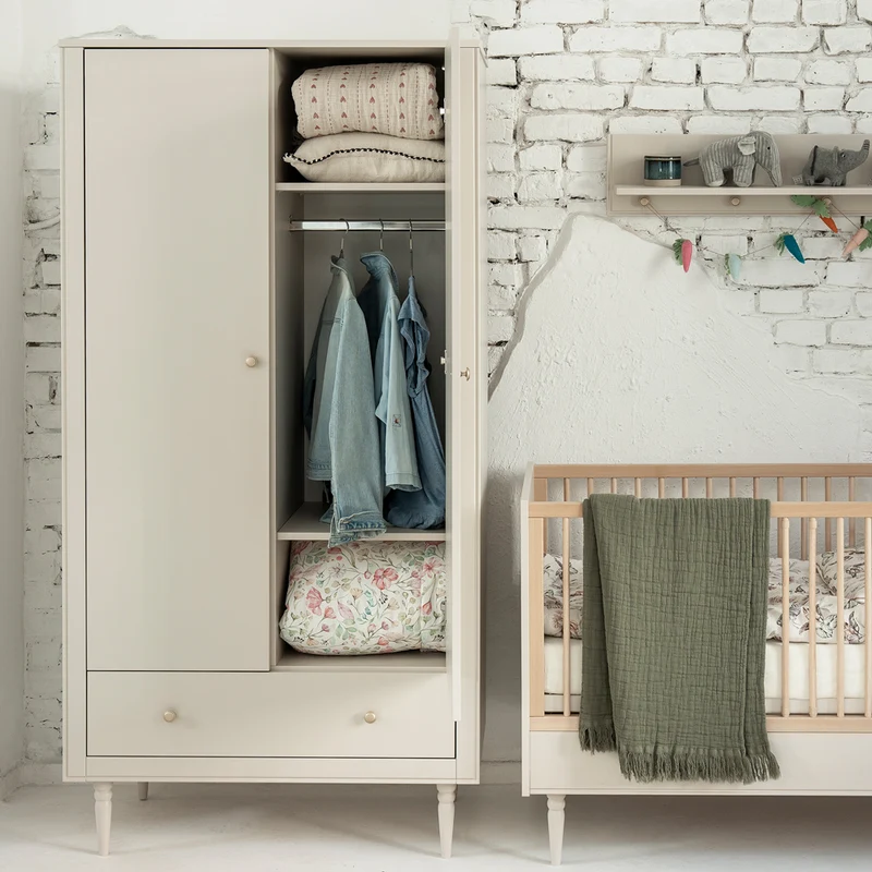 Kleiderschrank Nord 2-Türig