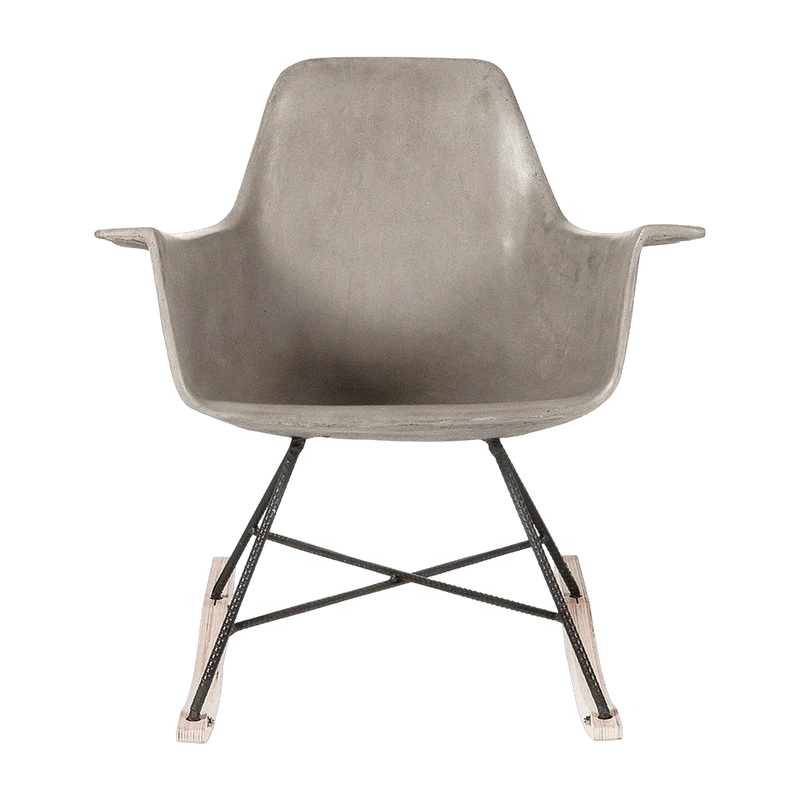 Chaise avec accoudoirs à bascule Hauteville - Lyon Béton