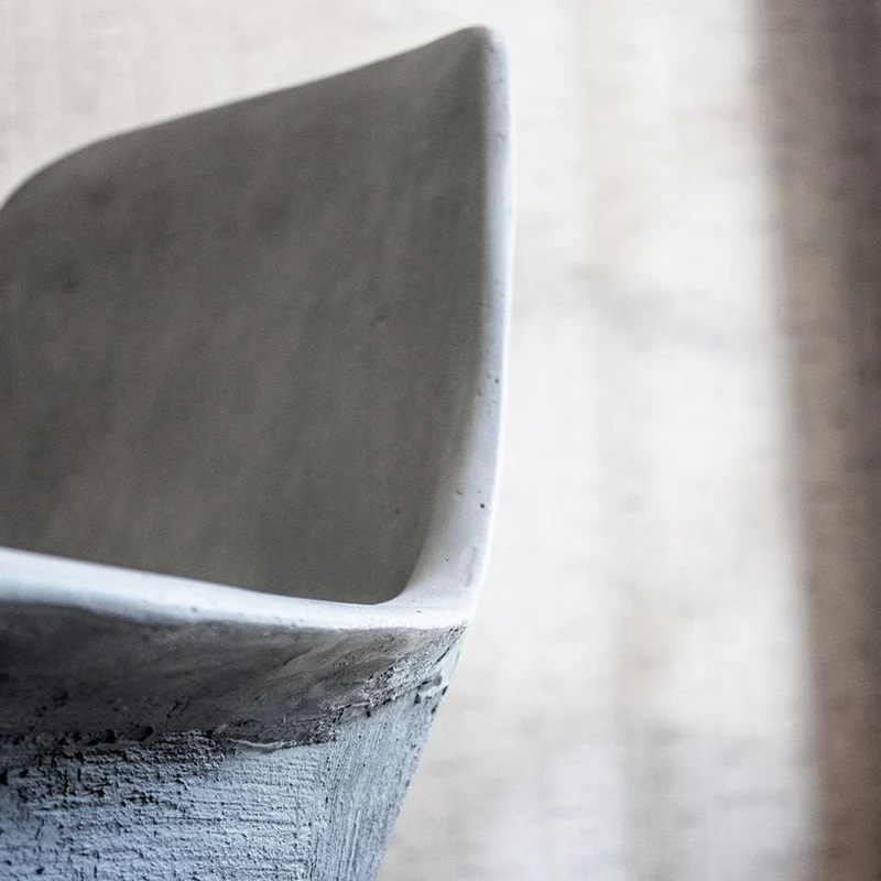 Chaise avec accoudoirs à bascule Hauteville - Lyon Béton