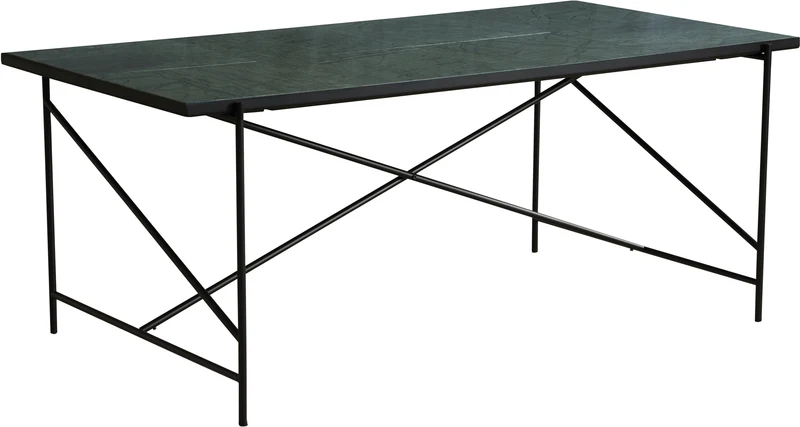 Table en marbre verte 185 cm - HANDVÄRK