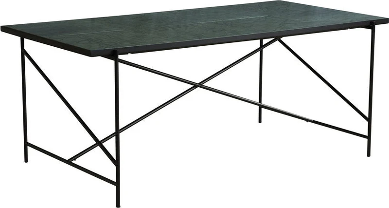 Table en marbre verte 185 cm - HANDVÄRK