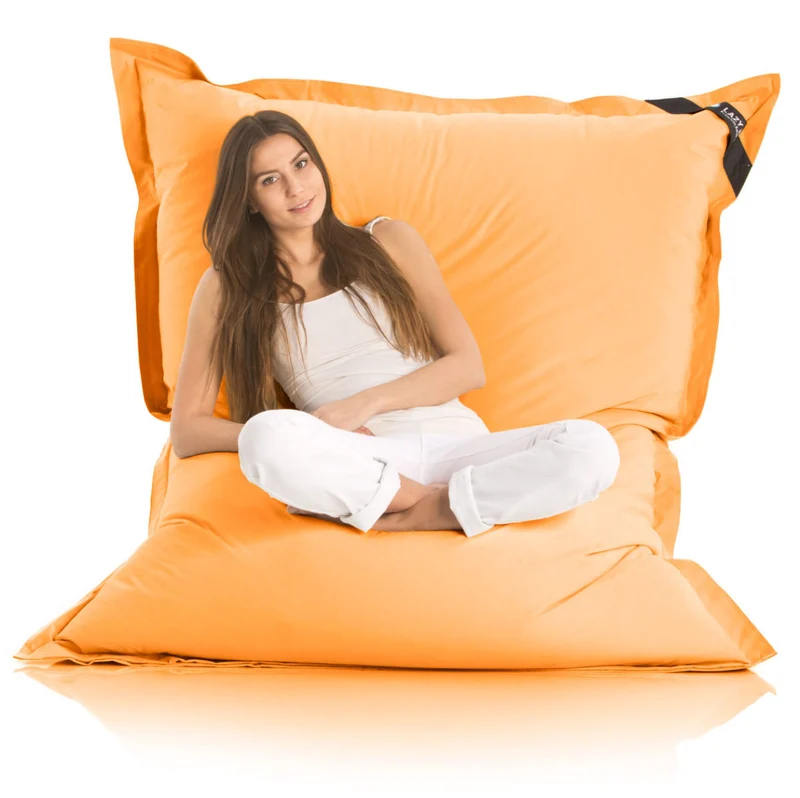 LazyBag XXL Sitzsack 180x140 cm aus Baumwolle – 360L Komfort