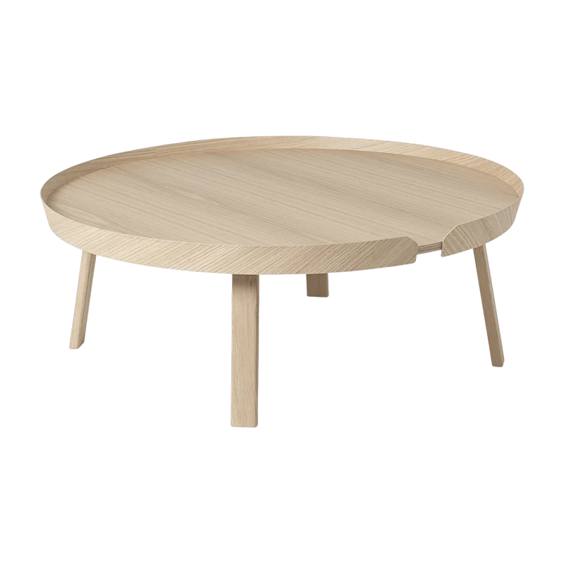 Table basse chêne 95 cm Around - Muuto