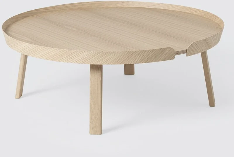 Table basse chêne 95 cm Around - Muuto