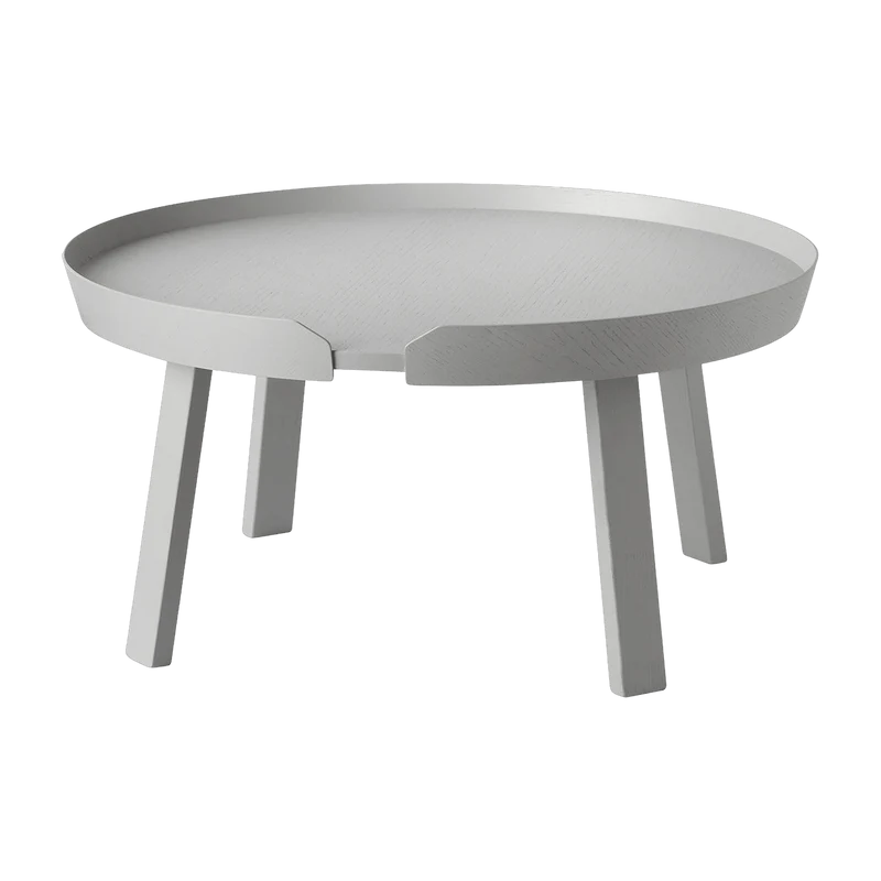 Table basse gris clair 72 cm Around - Muuto